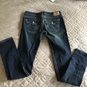 True Religion Disco Julie Big T with rips